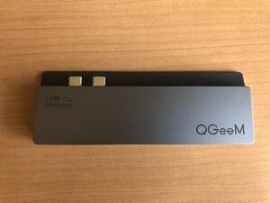 MacBook 専用 QGeeM USB Cハブアダプター USB Cドッキングステーション 9イン1