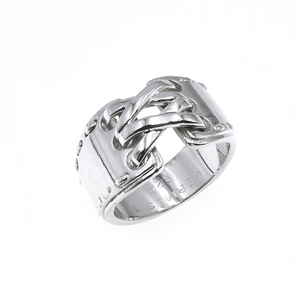  произведена отделка HERMES Hermes SV925 Mexico кольцо серебряный #51 A1650-0-0947