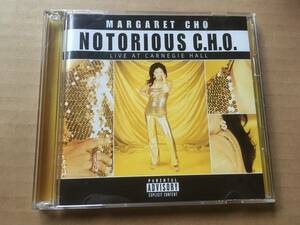 マーガレット・チョー/Margaret Cho(アメリカ/コメディアン)●輸入盤:CD2枚組「Notorious C.H.O. Live At Carnegie Hall」Nettwerk America