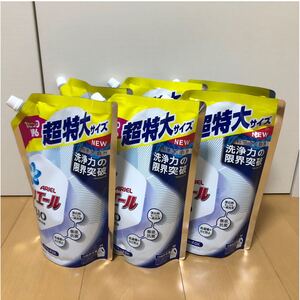 アリエール バイオサイエンス 詰め替え 超特大サイズ 6袋セット