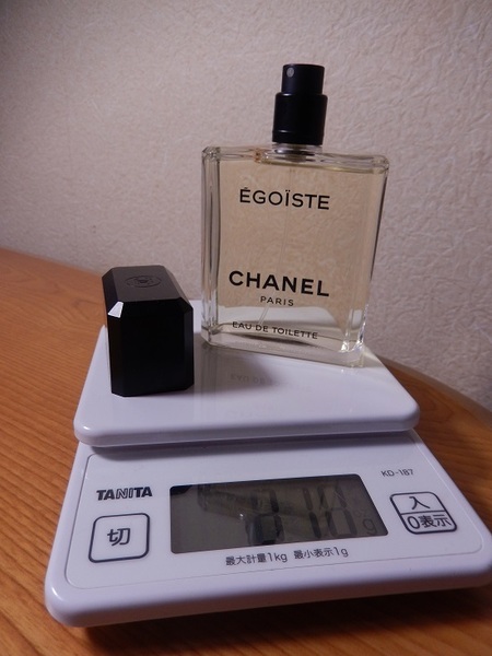 フルNEWデザボトル♪ほぼ満タン 310g(^^ゞ 100mlトワレ「CHANEL EGOISTE:エゴイスト」EDT-SP(スプレー)箱なし _/_/交渉OK、匿名OK!_/_/