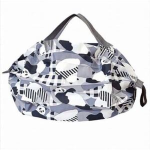 送料無料 エコバッグ バッグ 【限定】マーナ MARNA Shupatto×クロスプラス コンパクトバッグ S エコバッグ シュパット パンダ ぱんだ
