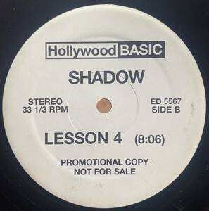 DJ SHADOW/LESSON 4