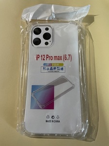 iPhone12 ProMax クリア ラバー シリコン ケース カバー