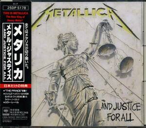 METALLICA★...And Justice for All [メタリカ,James Hetfield,Lars Ulrich,Kirk Hammett,Jason Newsted]