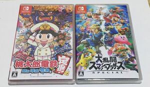 Switch 桃太郎電鉄 大乱闘スマッシュブラザーズSPECIAL 新品未開封シュリンク付き