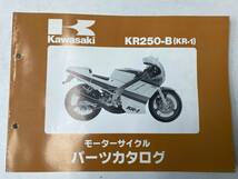 Kawasaki KR-1 (KR250-B) パーツカタログ メーカー純正品 No.3_画像1