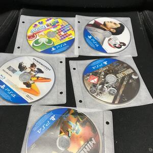 ps4 ソフト 10枚セット マインクラフト バイオハザード 龍が如く オーバーウォッチ ぷよぷよテトリス