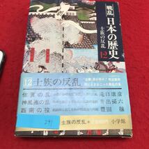 YR-291 戦乱日本の歴史土族の反乱12 小学館 昭和52年_画像1