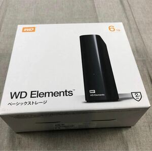WD Elements デスクトップHDD 6TB 外付け