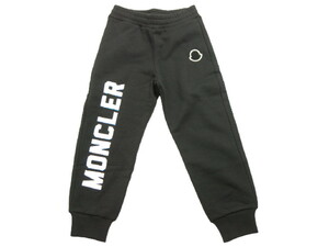 キッズサイズ8A(子供8才相当)■新品 本物■モンクレール スウェットパンツ/PANTALONE/MONCLER/999/ブラック/黒/スエットパンツ/KIDS/ボーイ