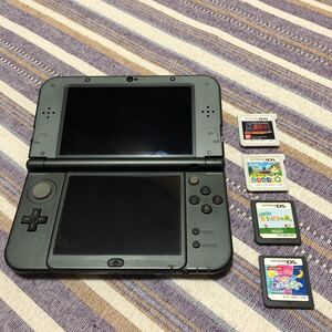 Newニンテンドー3DS LL 充電器 おまけゲームカセット 箱無し