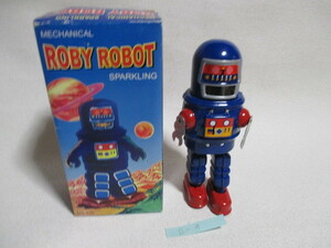 B-9 ビンテージ　未使用　復刻版　ROBY　ROBOT　中国製　箱有り