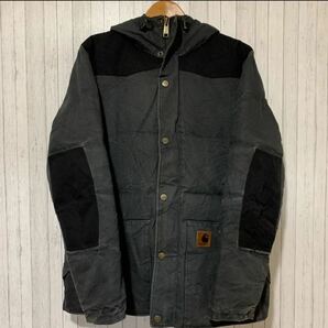 carhartt ダック地ダウンジャケット　中綿ダックジャケット　着画あり　カーハート