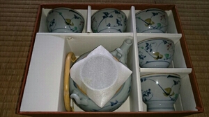  Tang . узор глиняный чайник чайная посуда ( почти не использовался )