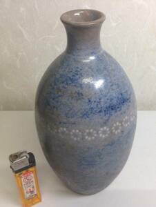 大処分SALE・陶器／象嵌・模様図／花瓶／花器／生花／華道具／インテリア