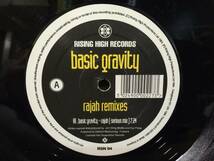 Basic Gravity / Rajah Remixes / Rising High Records / トランス_画像2