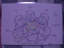 おそ松さん おそ松EXPO限定 ポストカード⑧「６つ子　円陣」_画像2