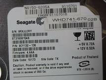 ●Seagate ST3160815AS 160G SATA300/7200rpm/8M/薄型/動作良好(IH488S)_画像3