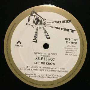 Kele Le Roc / Let Me Know