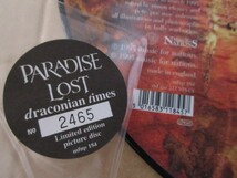 ee/ピクチャー盤/Paradice Lost(パラダイスロスト)/Draconian ～_画像3