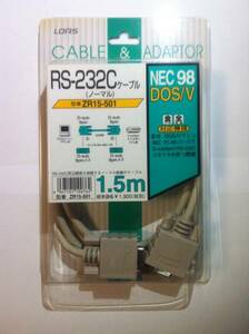 RS-232C( normal . line ) cable length :1.5m