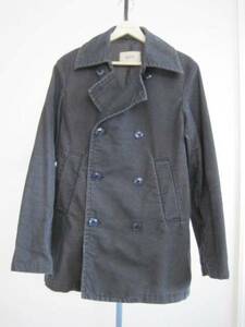 France made Zucca corduroy pea coat 0