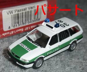 1/87 VW Passat патрульная машина Volkswagen POLIZEI Wagon 