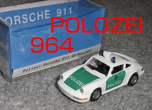 1/87 Porsche 911 (964) POLIZEI PORSCHE patrol car 1993