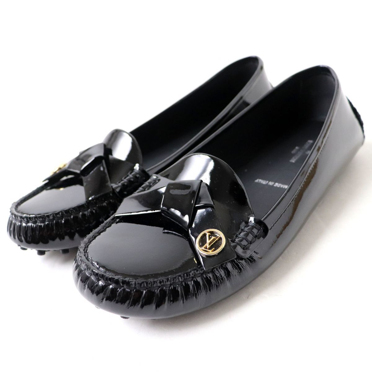 最新のデザイン ルイヴィトンPARKLANE FLAT LOAFER - ローファー/革靴 - alrc.asia