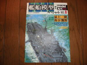 艦船模型スペシャル NO.8 2003 年 巡洋艦 最上型 最上 三隅 鈴谷 熊野 モデルアート Model Art 中古品