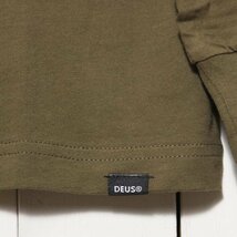 【送料無料】Deus Ex Machina デウスエクスマキナ CERTIFIED L/S TEE ロンT ロングスリーブTEE ロンT DMF2011295 OLV Sサイズ_画像6