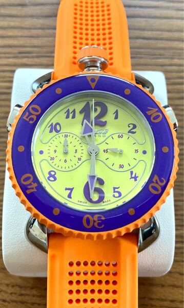 ガガミラノ クロノ スポーツ45MM クロノグラフ メンズ 7010.04新品未使用品