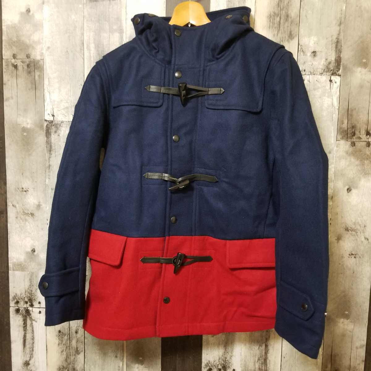 最終値下げ 新品タグ付きPENNY BLACK BICOLOR DUFFLE DOWN COAT/ペニー
