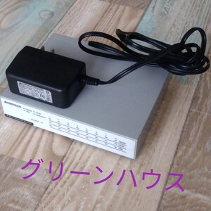 8ポート ギガビットスイッチングハブ GH-EHG8MRX グリーンハウス