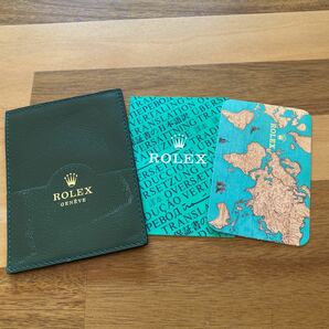 1615【希少必見】ロレックス カレンダー カードケース 冊子 3点セット Rolex 送料94円可能の画像1