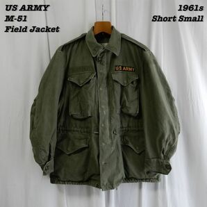 US ARMY M-51 Field Jacket 1961s Short Small Vintage アメリカ軍 米軍実物 M-51フィールドジャケット 1961年製 スモールショート