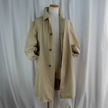 Burberrys Balmacaan Coat 1960s 1970s cotton CENCI Roma Vintage バーバリー バルマカーンコート コットン 1960年代 1970年代_画像10