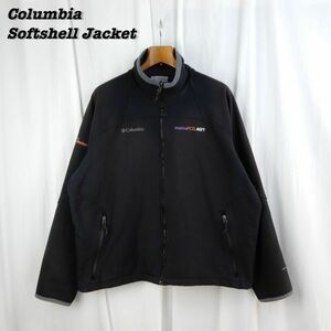 Columbia Softshell Fleece Jacket Black 2000s XL metro コロンビア ソフトシェルジャケット フリースジャケット 200年代