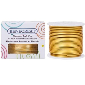 BENECREAT アーティスティックワイヤー ゴールド