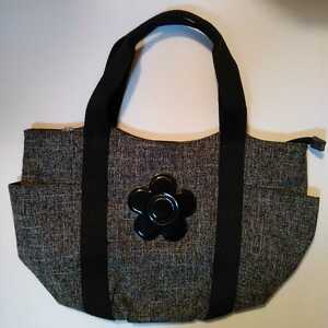 [ ultimate beautiful goods ]MARY QUANT Mary Quant * tote bag * gray 