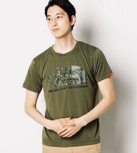 THE NORTH FACE S/S カモフラージュロゴT Men‘s S 美品