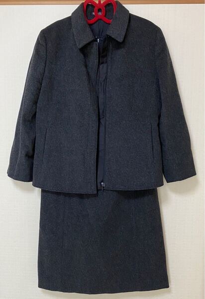 コムサデモード ワンピース スーツ セットアップ 美品 カシミア 【COMME CA DU MODE】