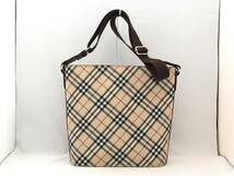 BURBERRY バーバリー ブルーレーベル ノバチェック ショルダーバッグ /B5369_画像1