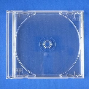 ワイドCDケース１～8枚 厚さ12mm トレイ色はクリア、黒、白