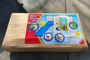 beautiful goods! receipt limitation (pick up) Osaka 2 -years old from home use slide &.... set Grow'nup toy The .ss Clan bru play center assembly slipping pcs 