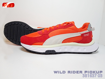 ■PUMA■ ワイルドライダー pickup(26.5cm) ■RED/WHT■381637 03_画像1