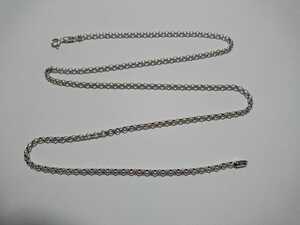 60cm ロール チェーン ネックレス スターリング シルバー 925 silver 925 CHROME HEARTS クロムハーツ好きに! ペンダント などに シンプル