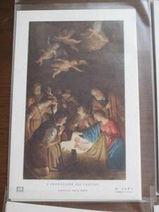 Art hand Auction 图片★Gerard van Honthorst 崇拜 L'ADORAZIONE DEI PASTORI★基督教绘画 Gherardo della Notte 1, 古董, 收藏, 印刷品, 其他的