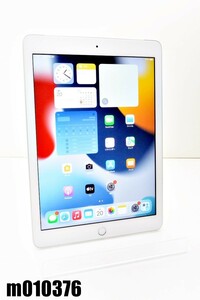 白ロム SIMフリー SoftBank SIMロック解除済 Apple iPad6 Wi-Fi+Cellular 32GB iPadOS15.2 Silver MR6P2J/A 初期化済 【m010376】